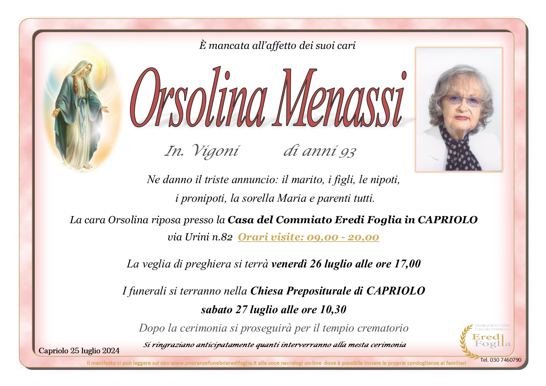 Orsolina Menassi